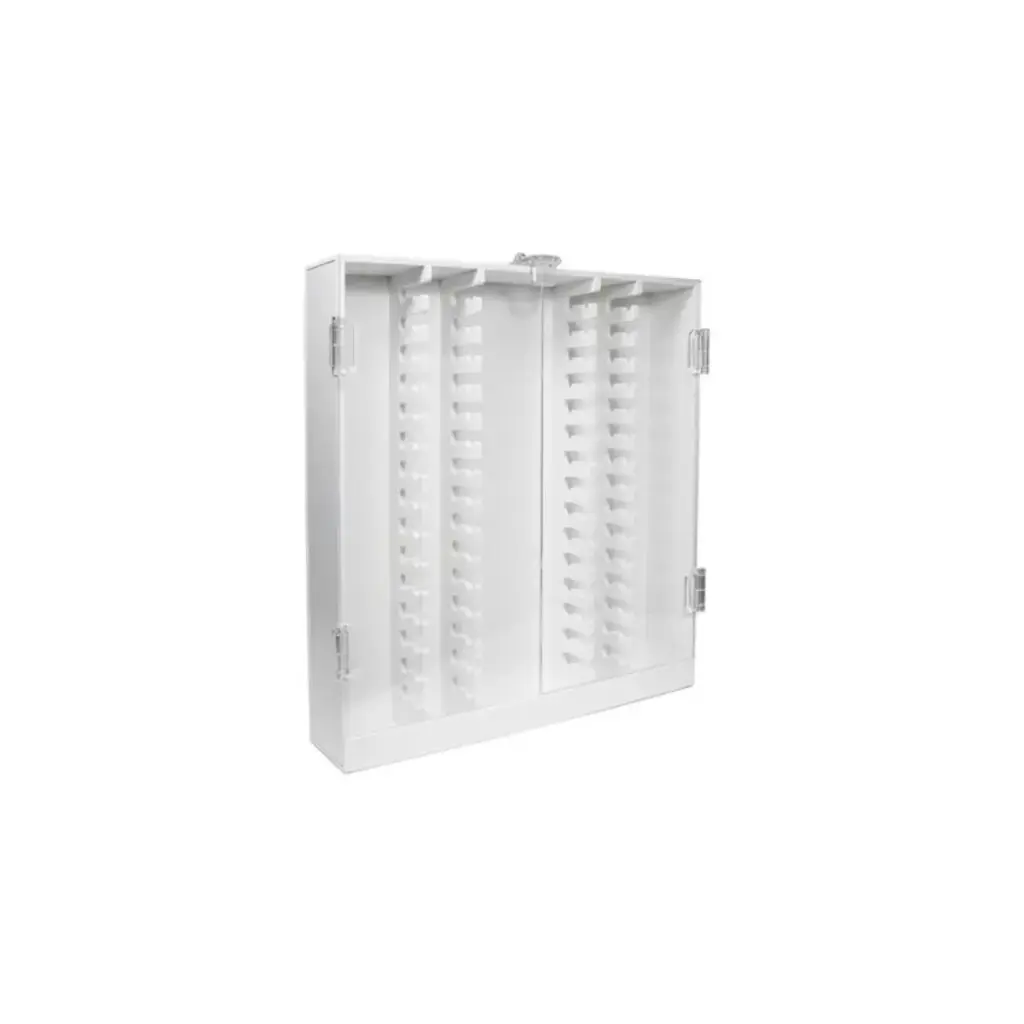 HPLC 60 Column PVC Cabinet with Lockable Hinged Doors